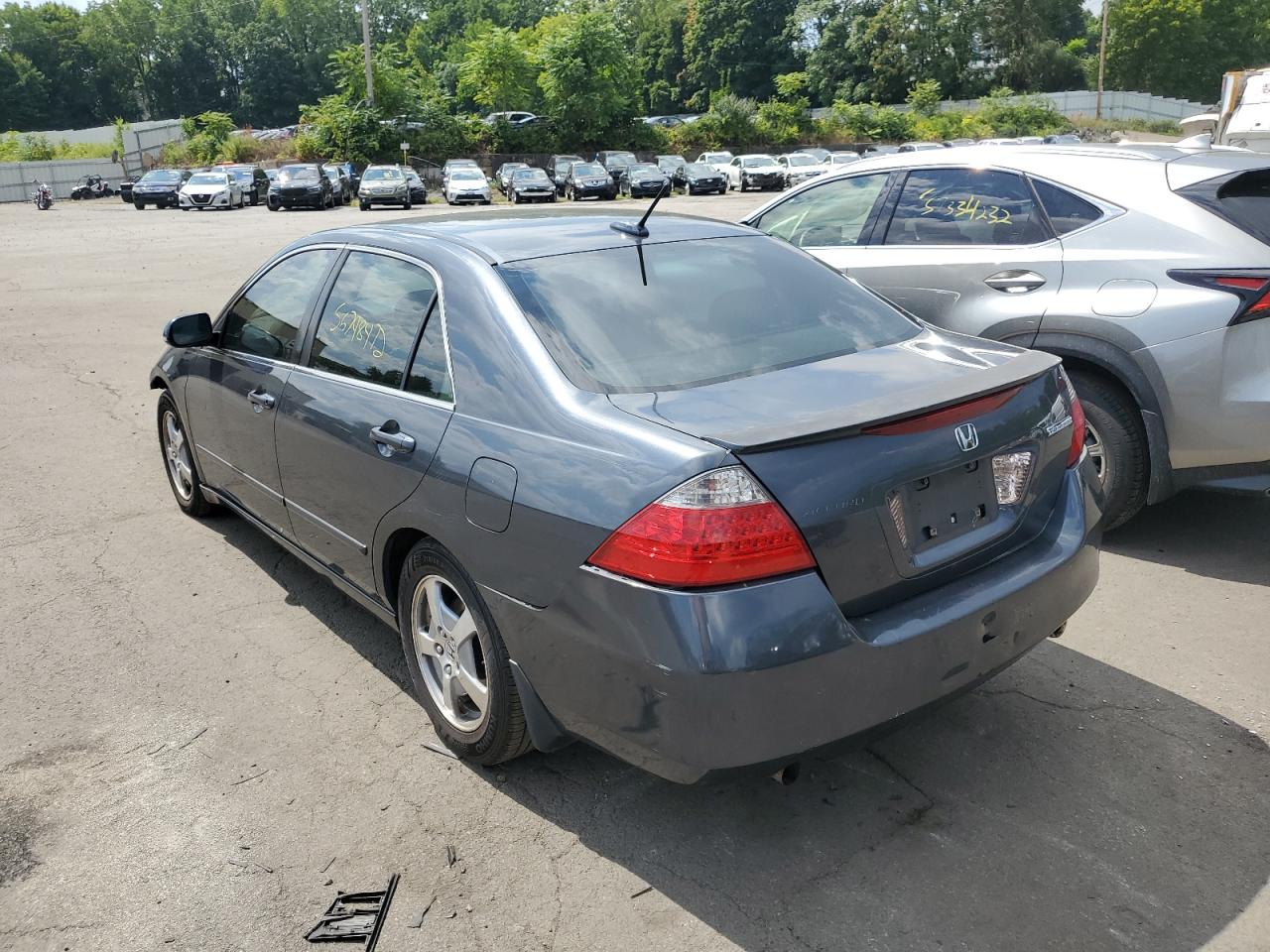 2007 HONDA ACCORD HYBRID VIN: JHMCN36497C003237