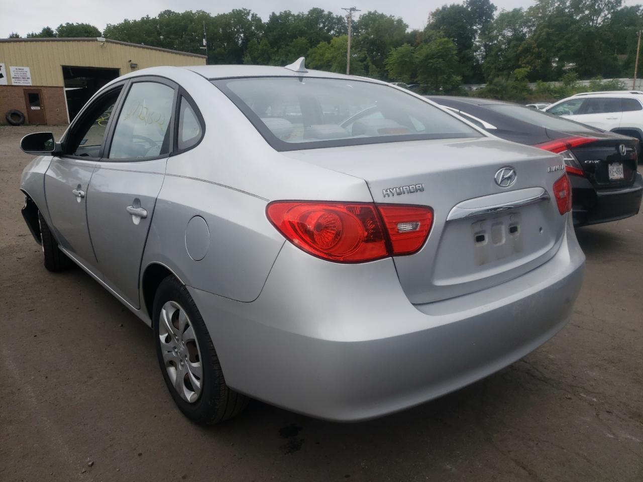 2010 HYUNDAI ELANTRA BLUE VIN: KMHDU4AD2AU842830