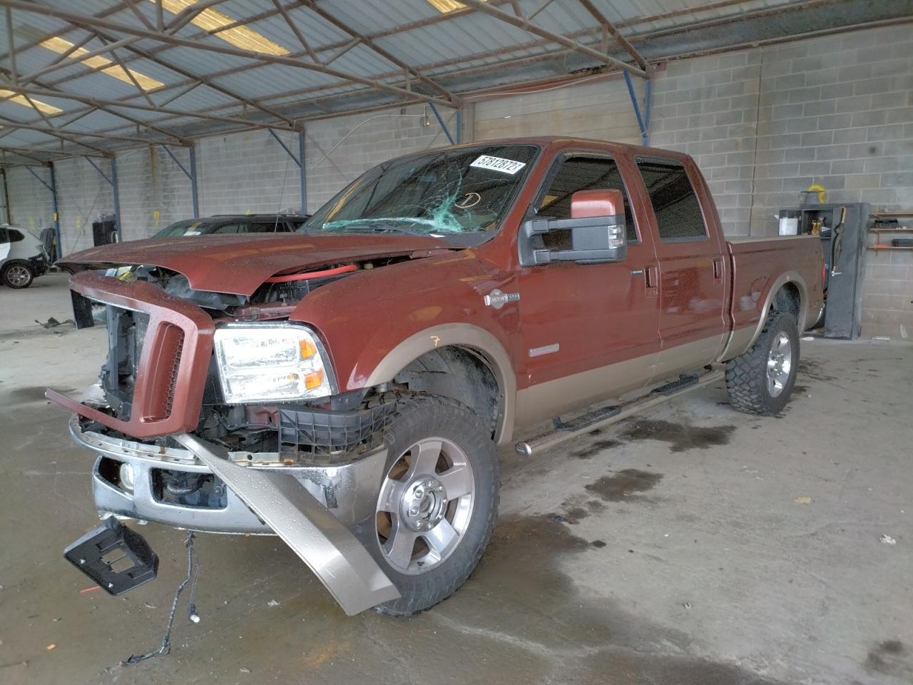 2006 FORD F250 SUPER DUTY VIN: 1FTSW21P76ED41745