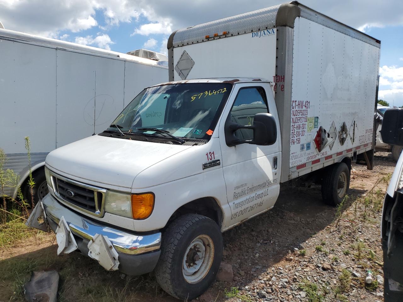 2006 FORD ECONOLINE E350 SUPER DUTY CUTAWAY VAN VIN: 1FDSE35L86HB33142