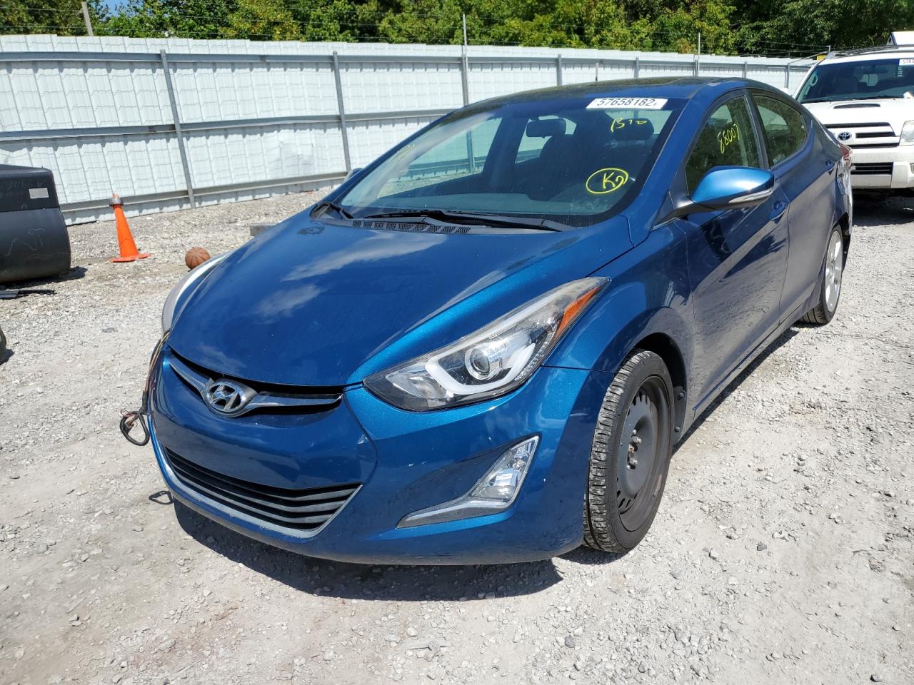 2014 HYUNDAI ELANTRA SE VIN: KMHDH4AH9EU064443