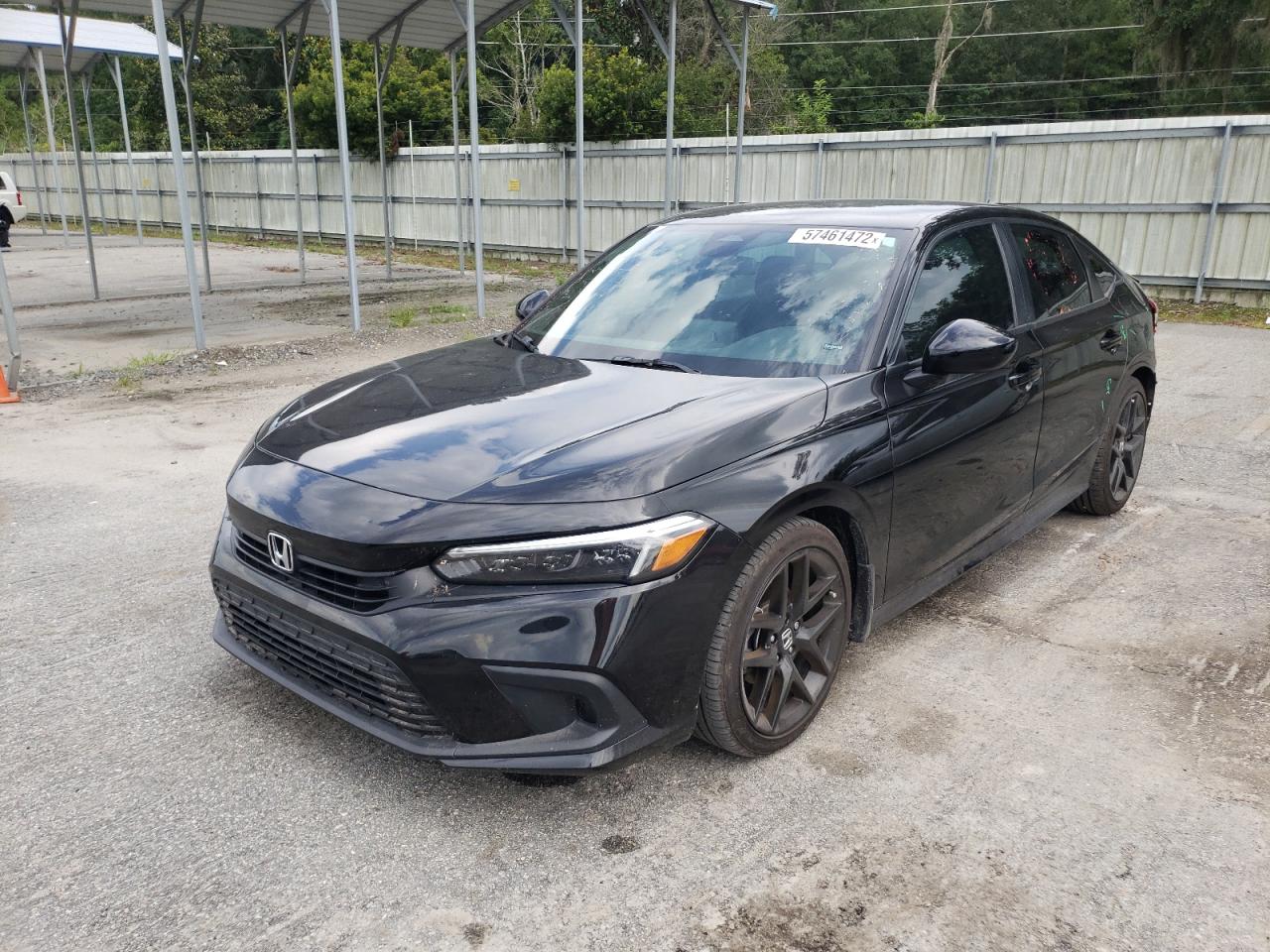 2022 HONDA CIVIC SPORT VIN: 2HGFE2F51NH562147