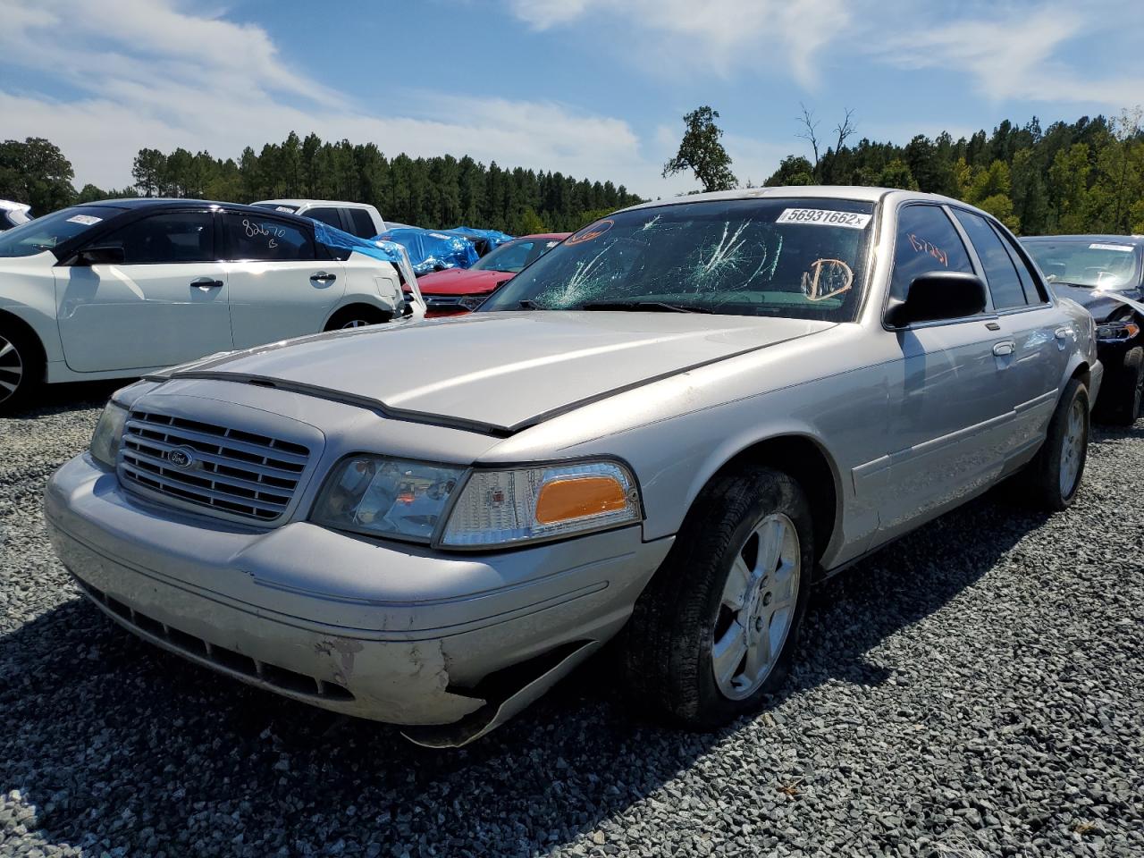 2005 FORD CROWN VICTORIA LX VIN: 2FAFP74W85X116106