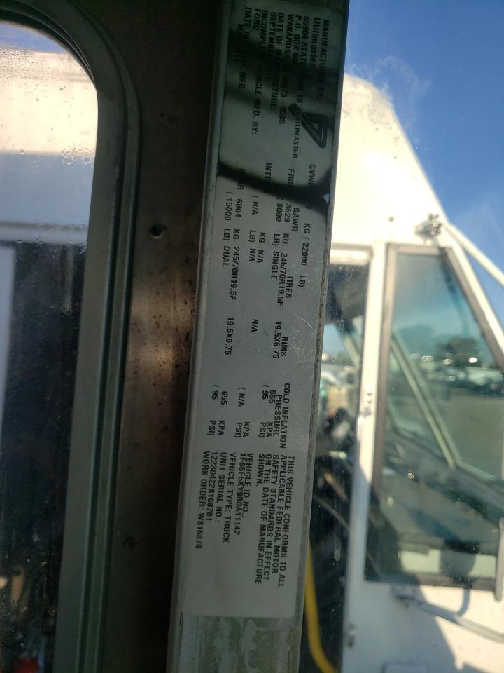 2011 FORD F59 VIN: 1F66F5KY9B0A11142