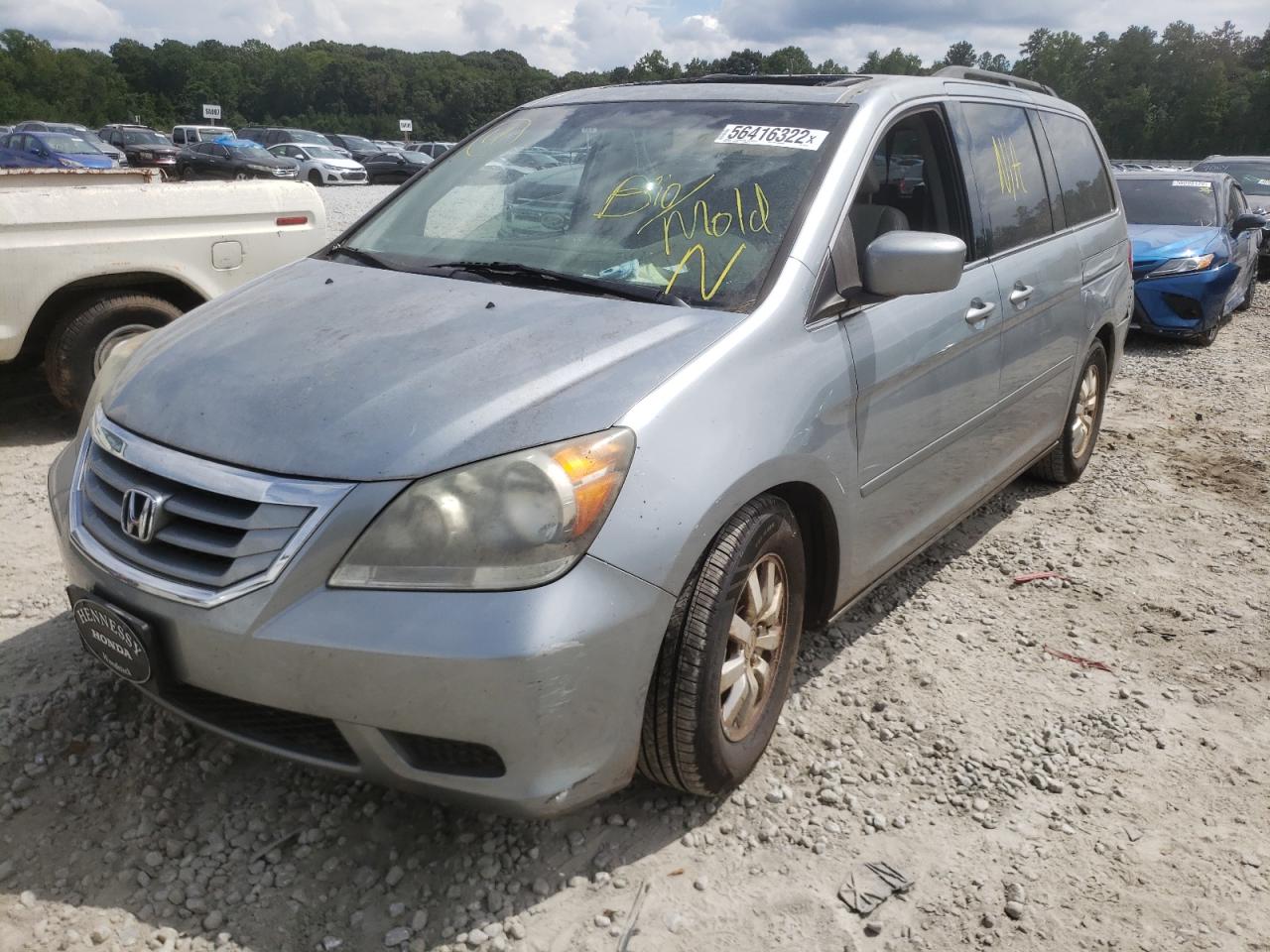 2010 HONDA ODYSSEY EXL VIN: 5FNRL3H73AB053375