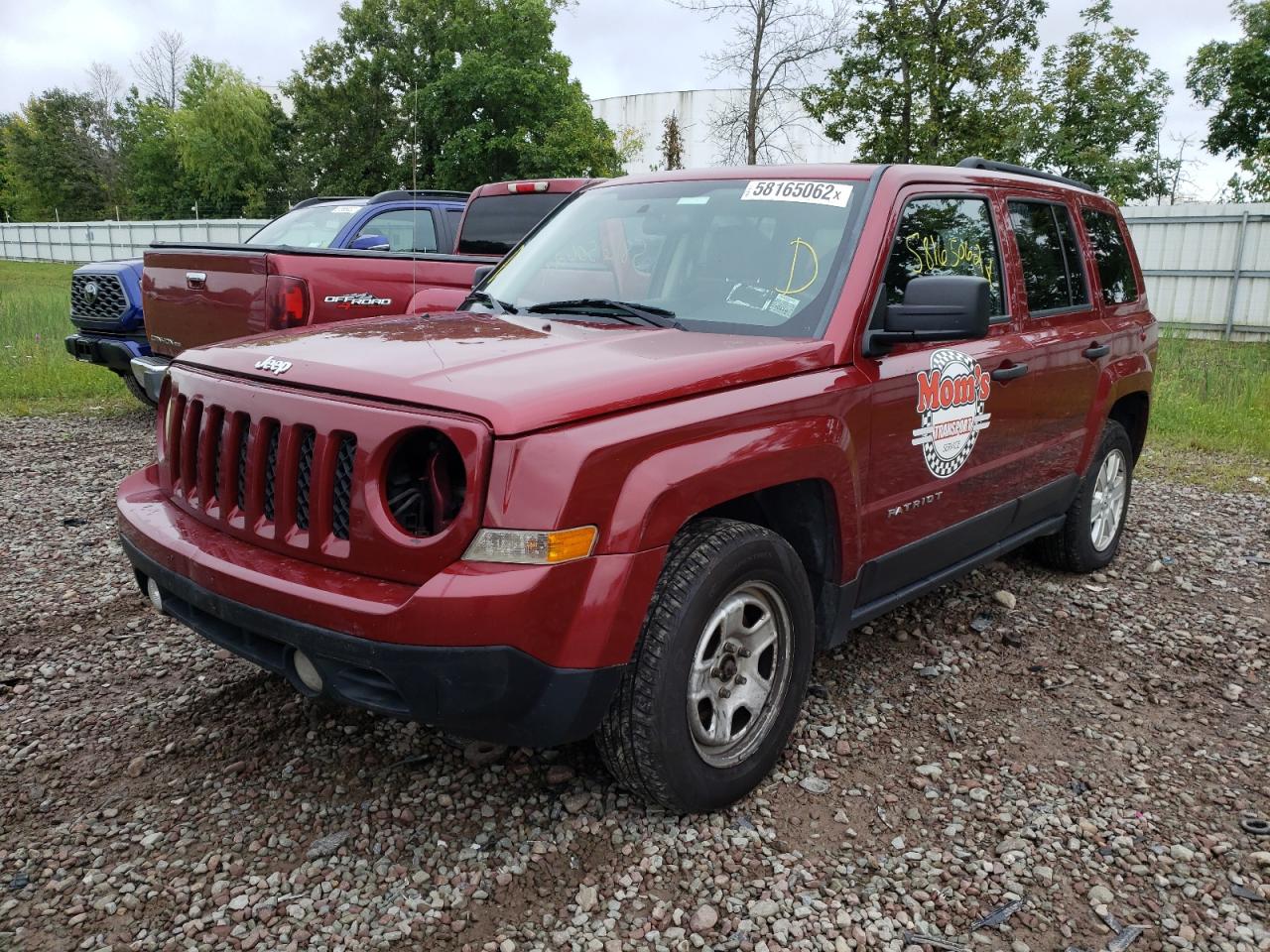 2014 JEEP PATRIOT SPORT VIN: 1C4NJPBA9ED697024