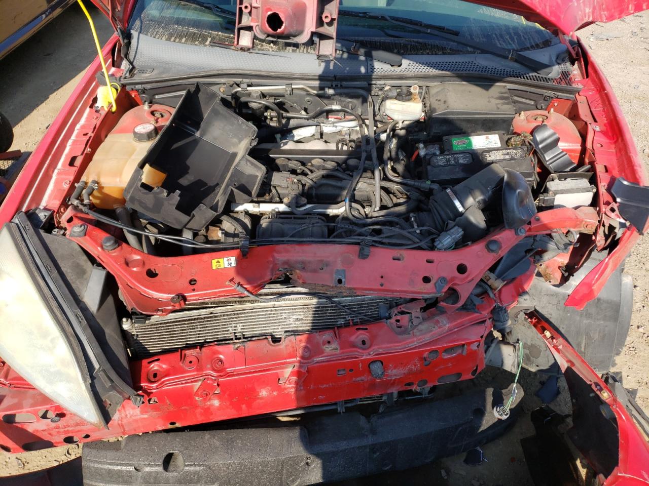2005 FORD FOCUS ZX4 VIN: 1FAFP34N75W196686