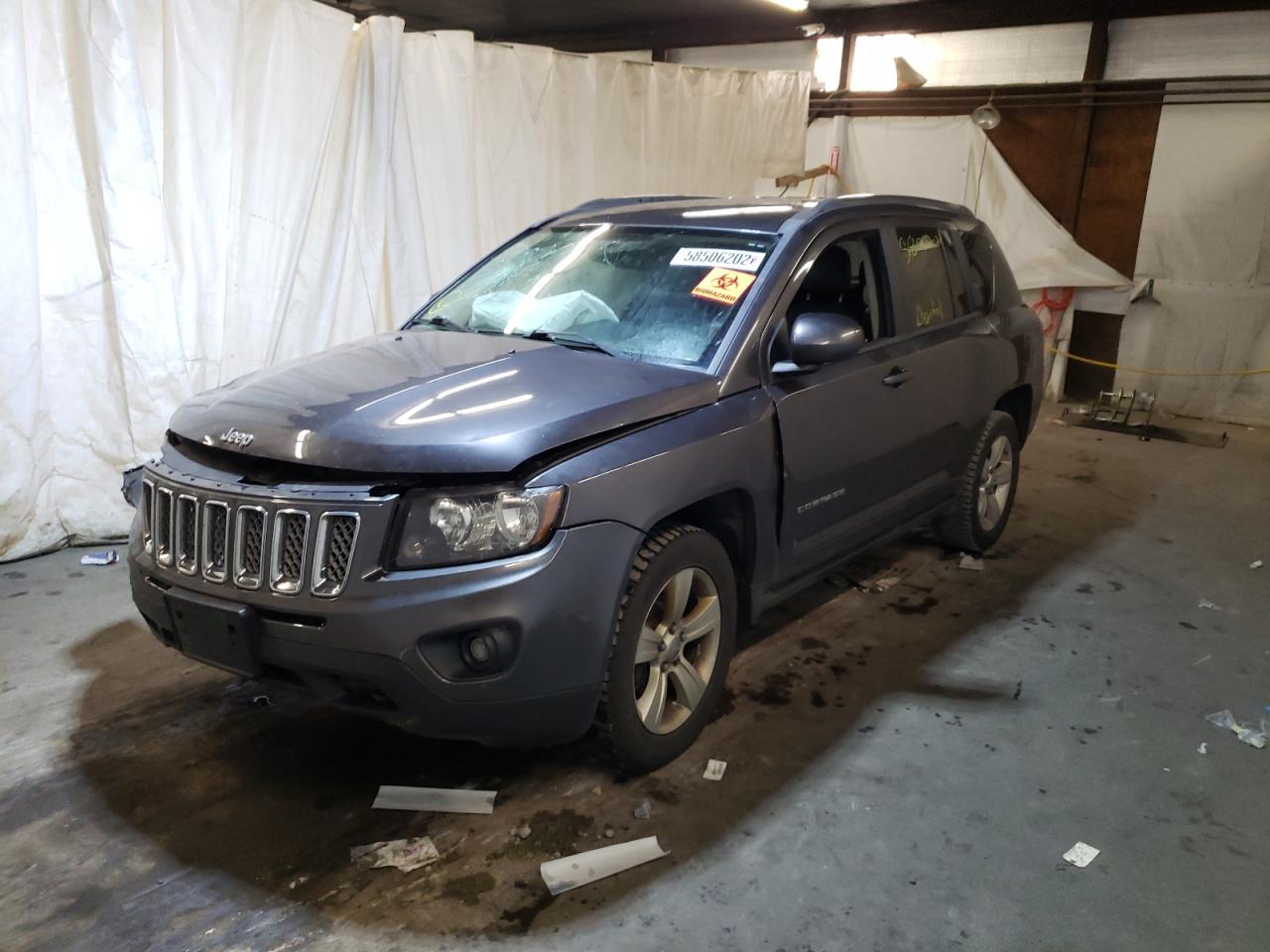 2014 JEEP COMPASS LATITUDE VIN: 1C4NJDEB5ED716803