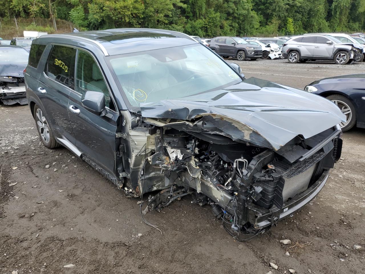 2021 HYUNDAI PALISADE SEL VIN: KM8R4DHE5MU237645