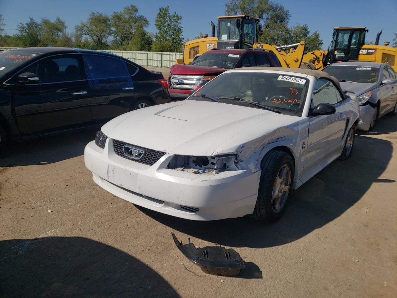 2004 FORD MUSTANG VIN: 1FAFP44624F226870