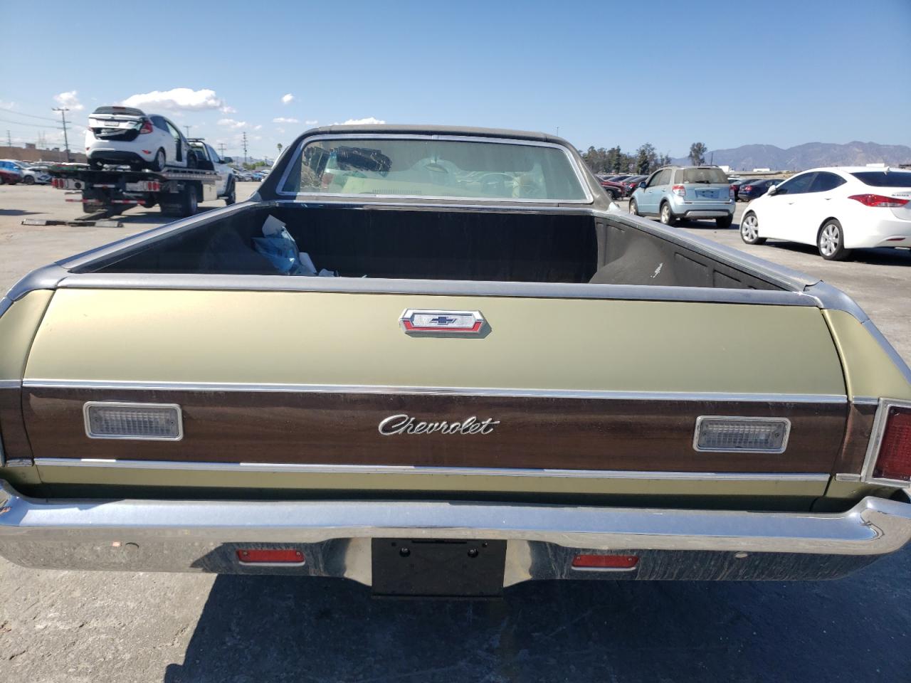1969 CHEVROLET EL CAMINO VIN: 136809Z335818