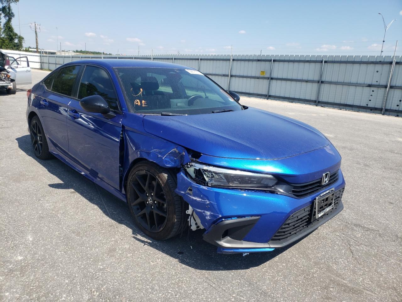 2022 HONDA CIVIC SPORT VIN: 2HGFE2F50NH552029