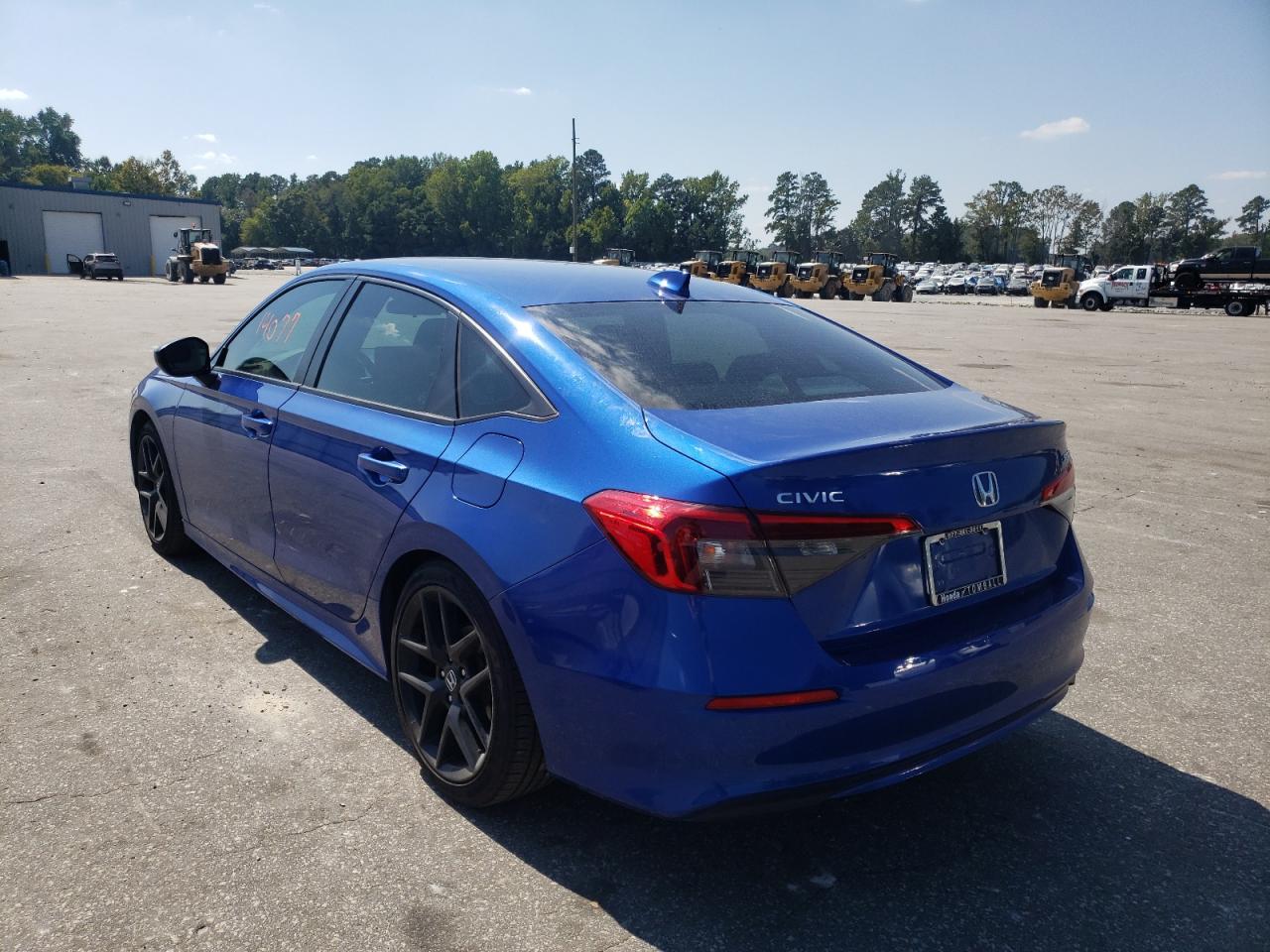 2022 HONDA CIVIC SPORT VIN: 2HGFE2F50NH552029