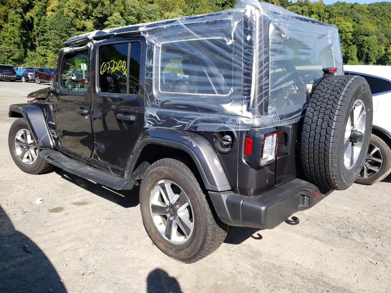 2022 JEEP WRANGLER UNLIMITED SAHARA VIN: 1C4HJXEN3NW197439