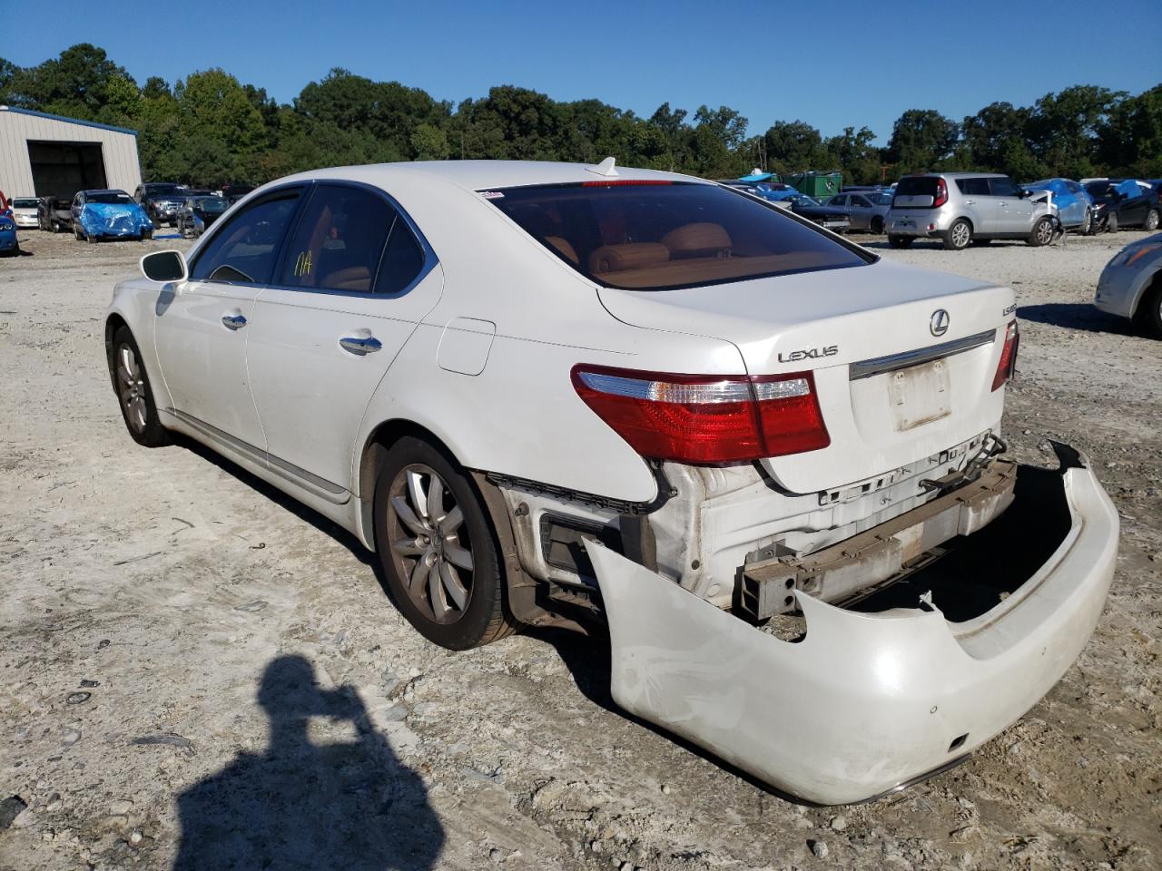 2009 LEXUS LS 460 VIN: JTHBL46F295091502