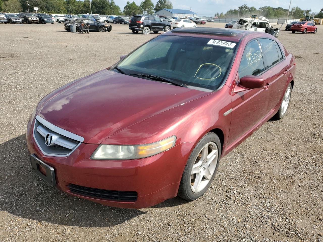 2006 ACURA 3.2TL VIN: 19UUA66256A054229