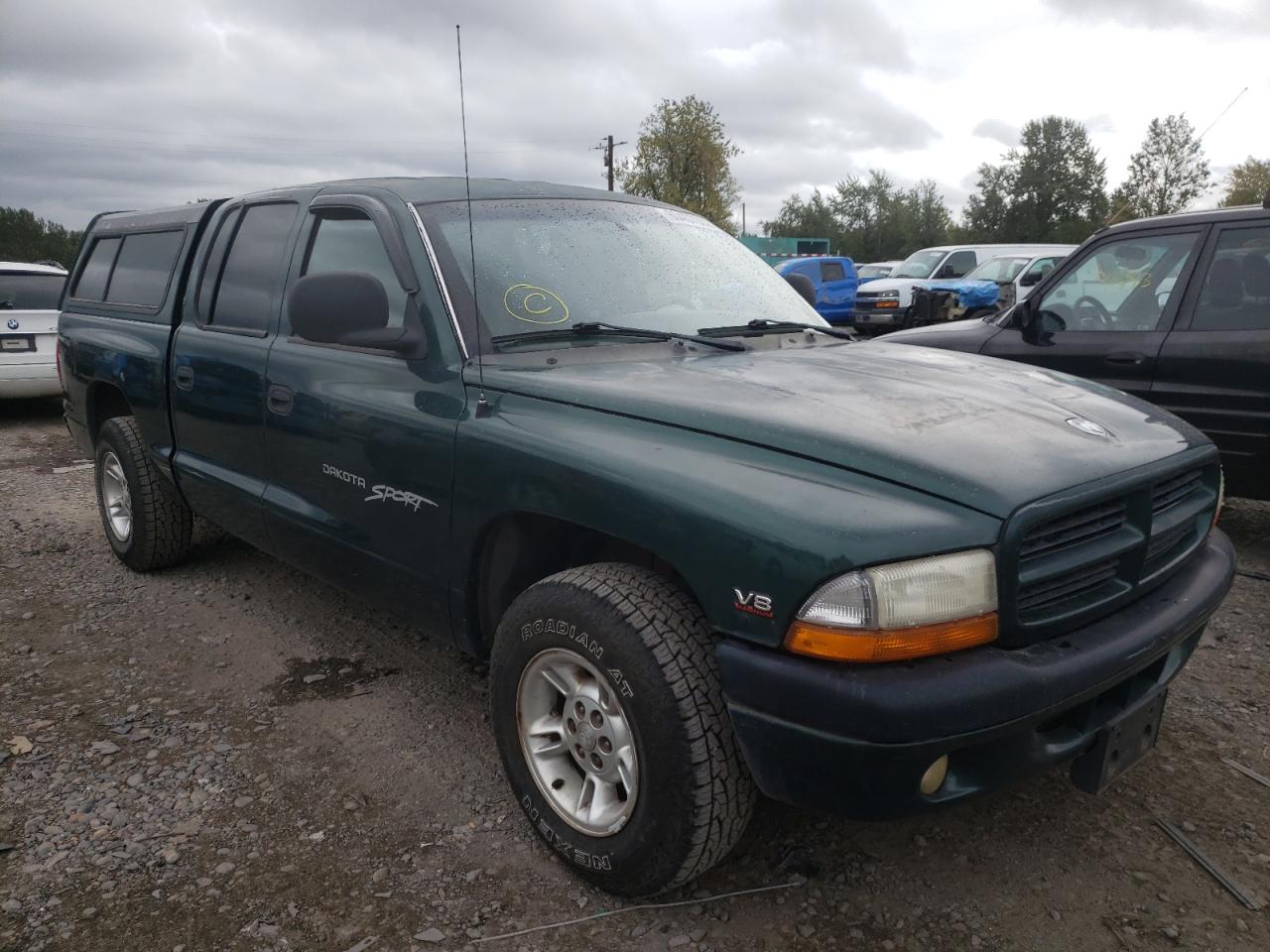 2000 DODGE DAKOTA QUAD VIN: 1B7GL2AN1YS678526