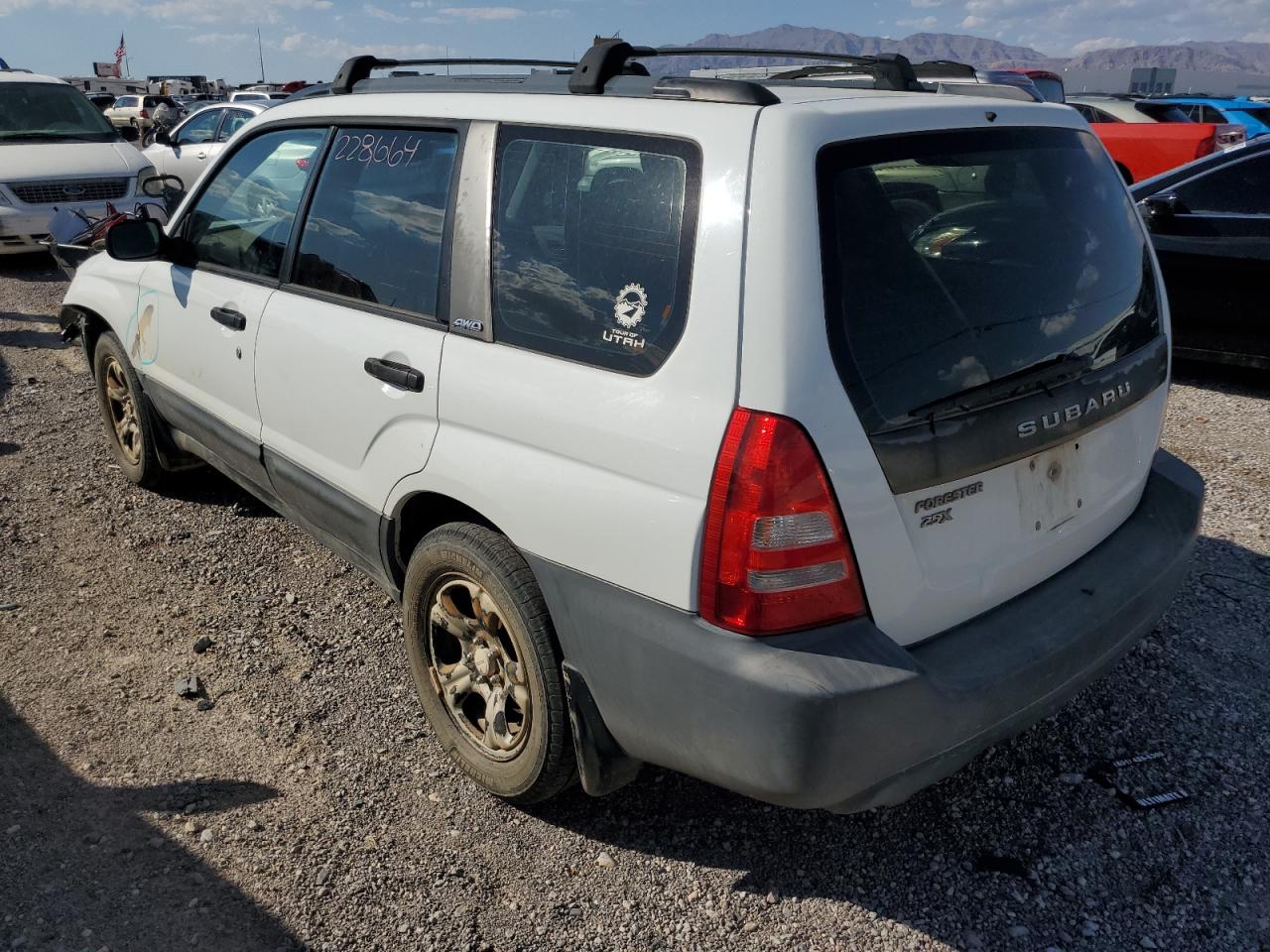 2004 SUBARU FORESTER 2.5X VIN: JF1SG63644H758248