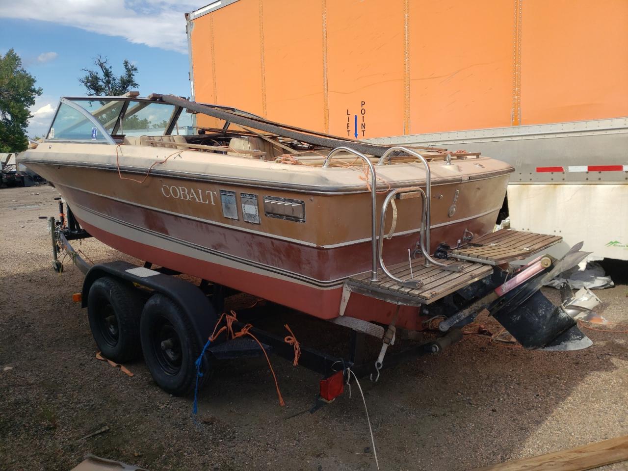 1984 COBA BOAT&TRLR VIN: FGE9B024MB4A