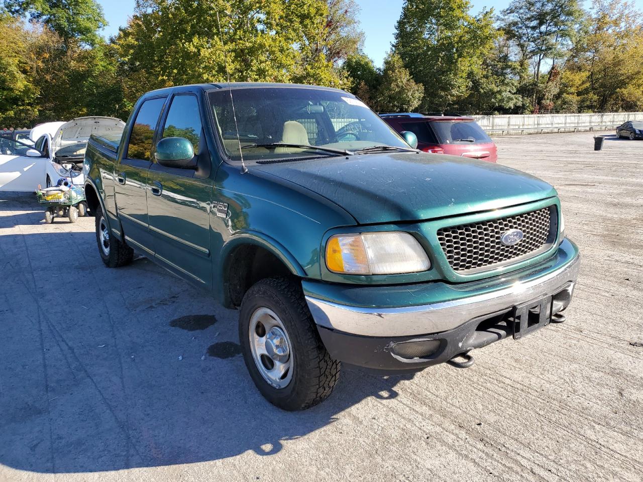 2001 FORD F150 SUPERCREW VIN: 1FTRW08W51KD74253