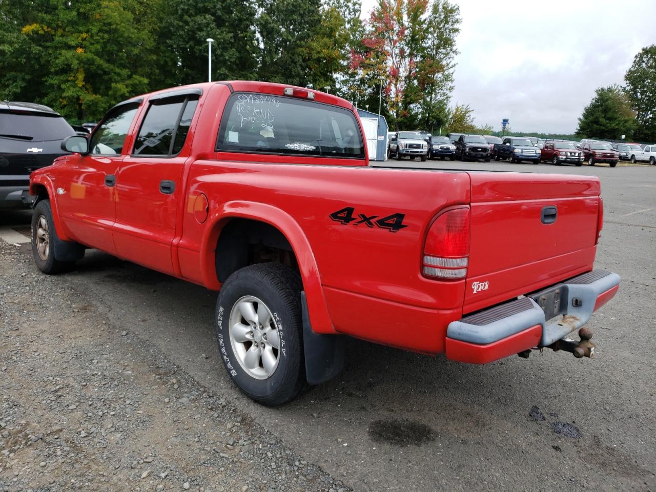 2004 DODGE DAKOTA QUAD SPORT VIN: 1D7HG38NX4S782601