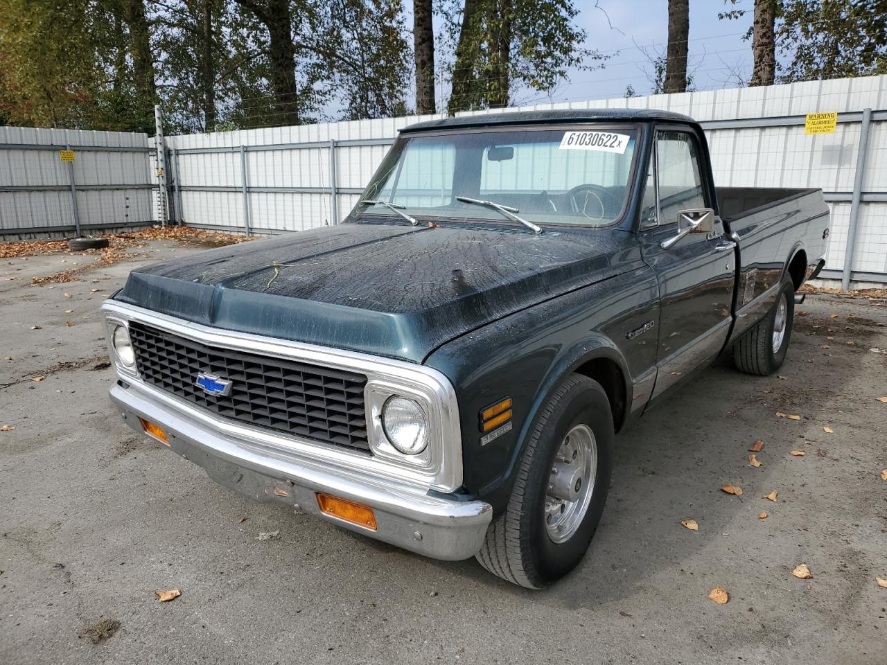 1972 CHEVROLET C20 VIN: CCE242Z130915