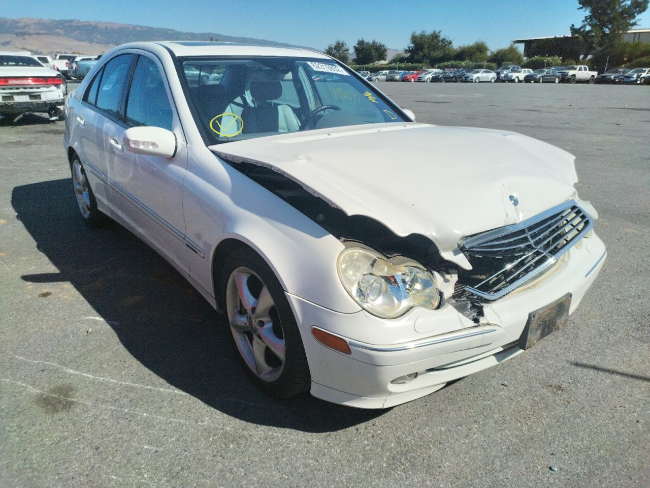 2004 MERCEDES-BENZ C 230K SPORT SEDAN VIN: WDBRF40J94F522536