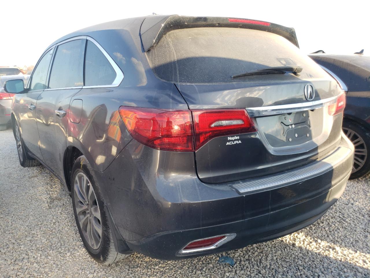 2014 ACURA MDX TECHNOLOGY VIN: 5FRYD3H43EB001991