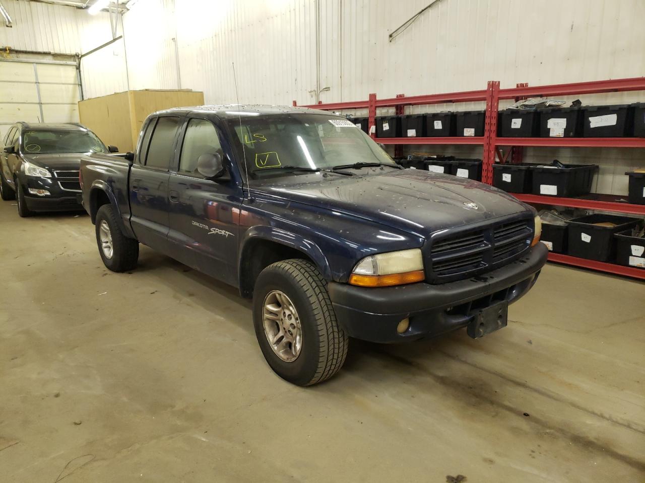 2003 DODGE DAKOTA QUAD VIN: 1B7HG2AN51S268231