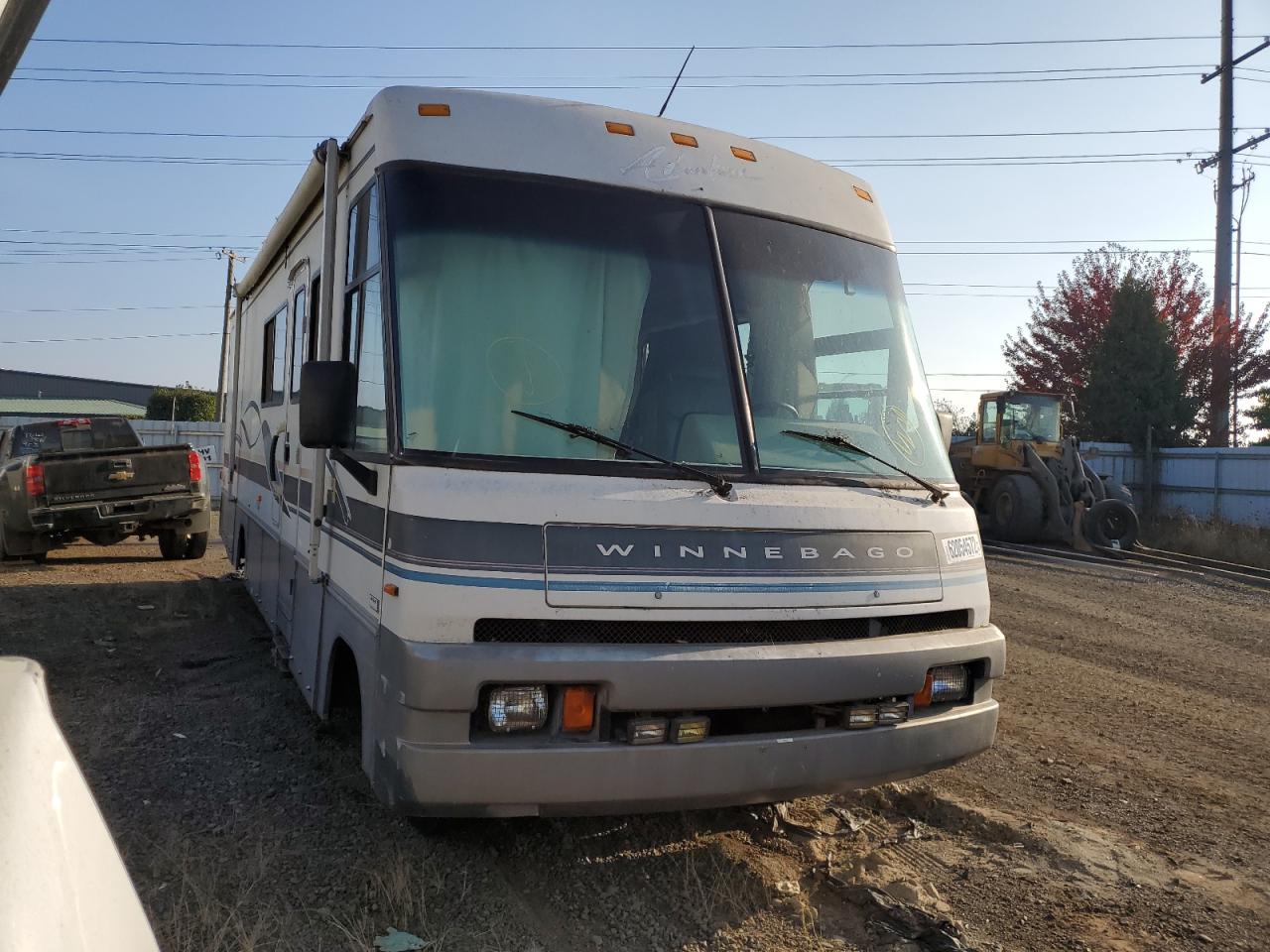 1996 CHEVROLET P30 WINNEBAGO RV VIN: 1GBLP37J8T3303186