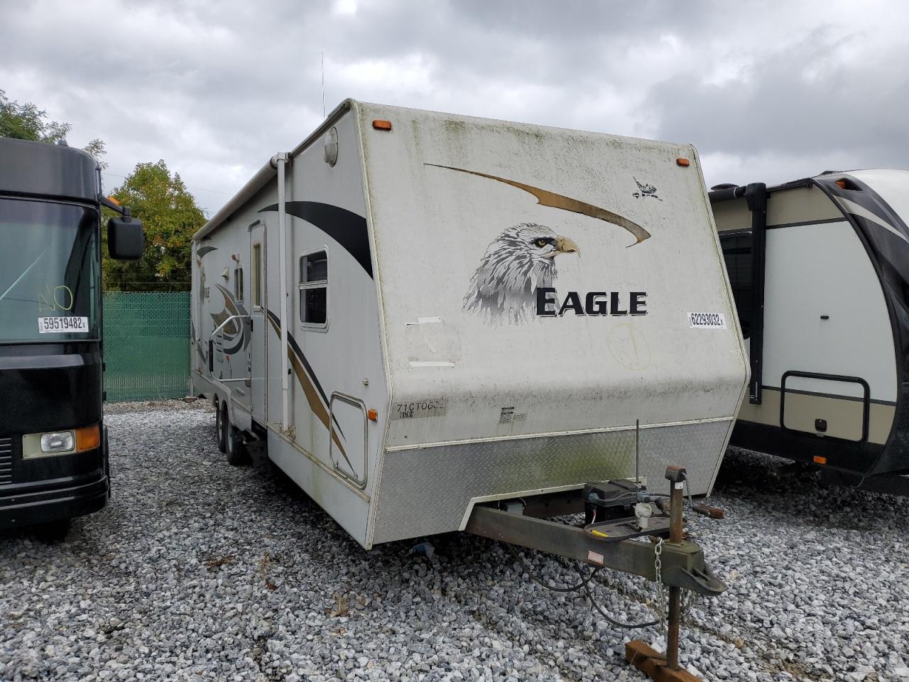 2007 EAGL JAYCO VIN: 1UJBJ02R271CT0602