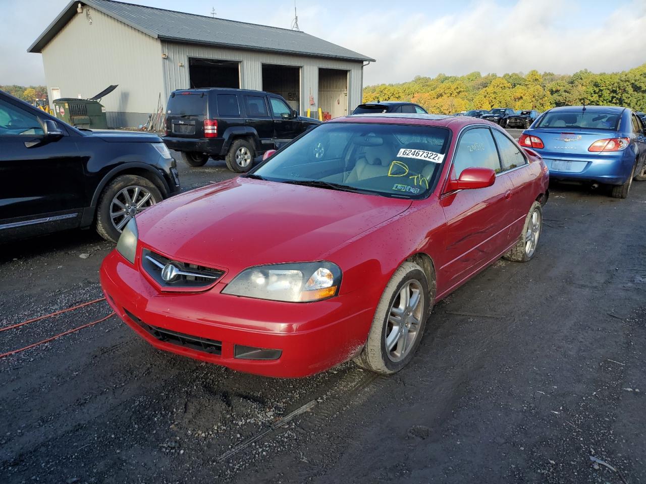 2003 ACURA 3.2CL TYPE-S VIN: 19UYA42653A013397