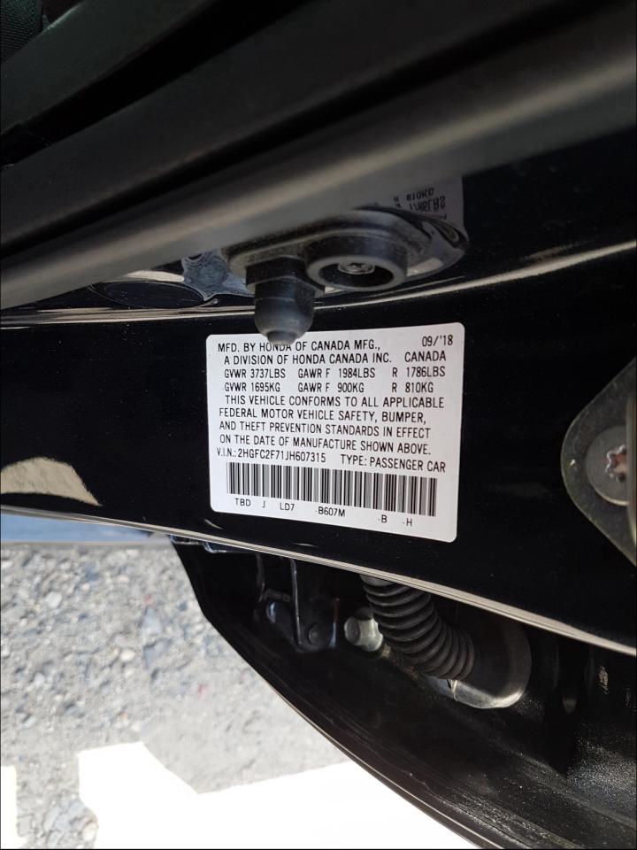 Honda Civic EX 2018 Honda Civic EX 2018