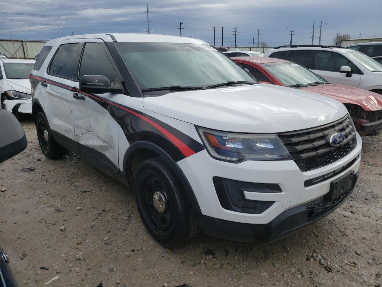 2017 Ford Explorer Police Interceptor For Sale At Copart Haslet TX Lot