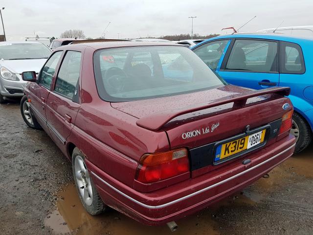 Photos For 1993 FORD ORION GHIA Salvage Car Auctions UK Copart UK