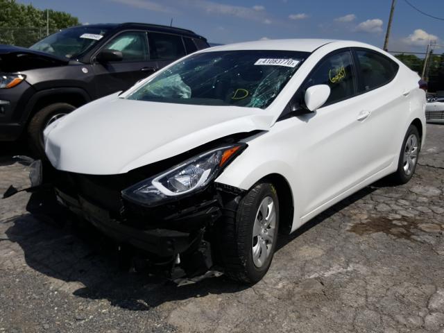 VIN 19VDE1F38DE009044 2016 HYUNDAI ELANTRA SE no.2