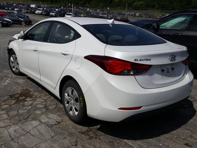 VIN 19VDE1F38DE009044 2016 HYUNDAI ELANTRA SE no.3