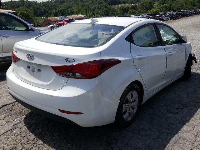 VIN 19VDE1F38DE009044 2016 HYUNDAI ELANTRA SE no.4