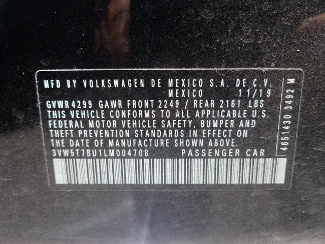 Prodazha Volkswagen Jetta Gli Gli 2 0 Vin 3vw5t7bu1lm004708 Iz Ssha Data Aukciona 04 09 2020