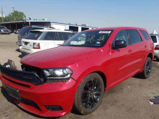 Dodge Durango 2 красный матовый