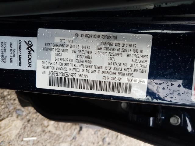 Prodazha Mazda Cx 5 Grand 2019 Grand Touring Reserve 2 5 Vin Jm3kfbdy0k0527937 Iz Ssha Data Aukciona 22 10 2020