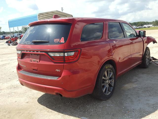 Dodge Durango 2 красный матовый