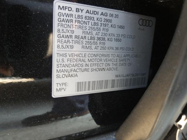 Prodazha Audi Q7 Premium Premium Plus 2 0 Vin Wa1ljaf73ld011697 Iz Ssha Data Aukciona 25 12 2020