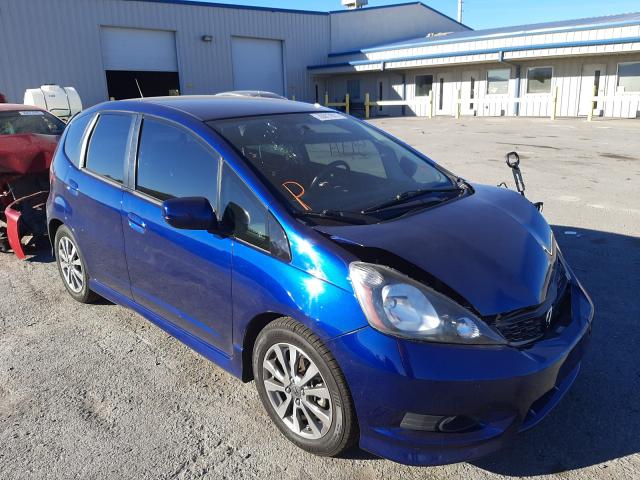 Honda Fit Blue 2013