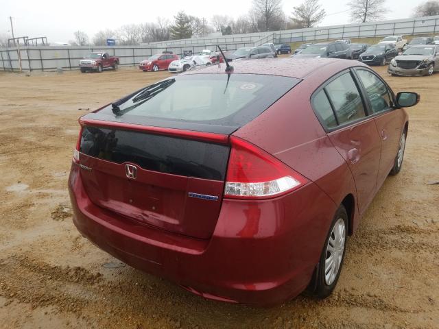 2010 Honda Insight Red