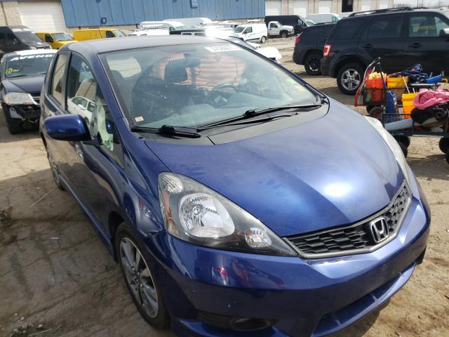 Honda Fit Blue 2013