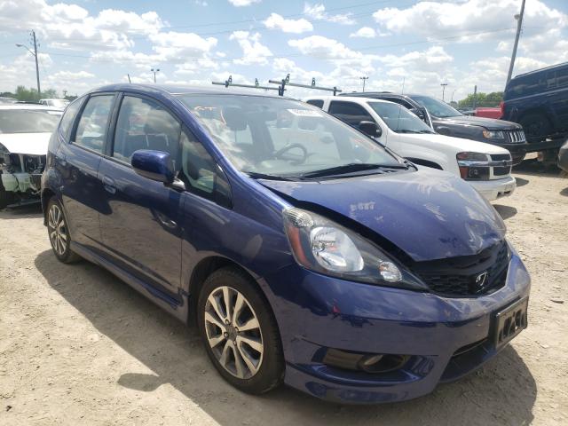 Honda Fit Blue 2013