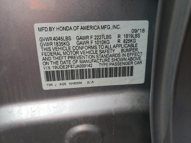 2018 ACURA ILX PREMIU VIN: 19UDE2F87JA009142