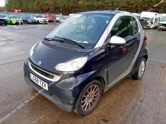 2008 SMART FORTWO PAS For Sale At Copart UK Salvage Car Auctions