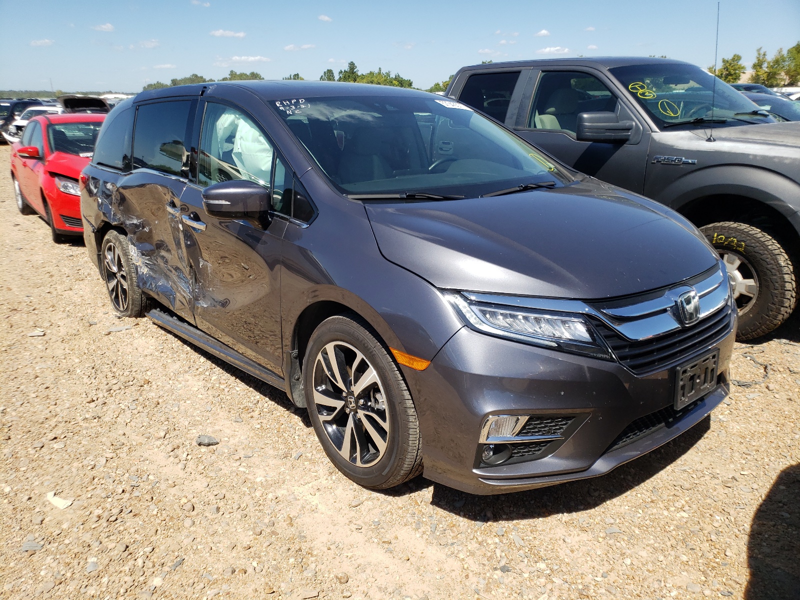 2018 Honda Odyssey Elite VIN: 5FNRL6H92JB010875 Lot: 57043571